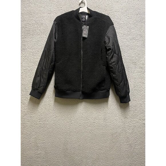 Original Use Unisex Size M Casual Fit Full-Zip Bomber Jacket Sherpa Torso NEW - Picture 1 of 12